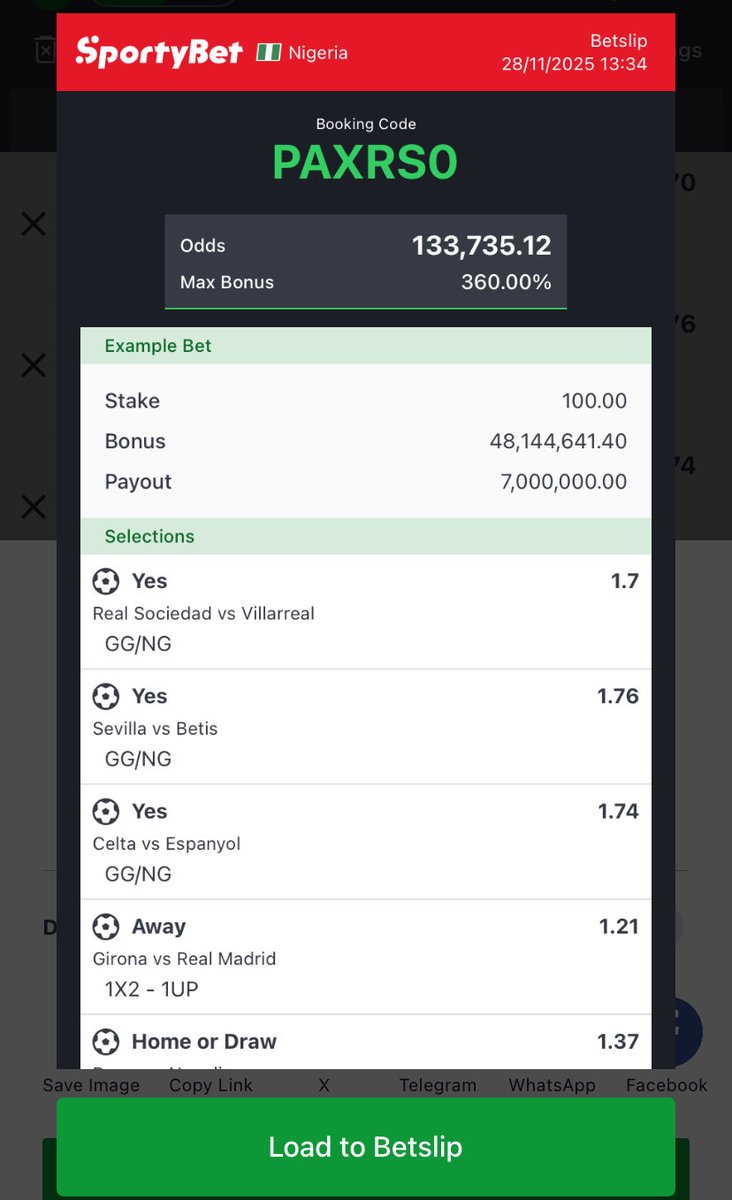 Weekend  47 🔥 ⚽️ Picks 

Edits ✍️ 

WHQK6S ⚽️ 

HN5NLB ⚽️ 

UDHBEN ⚽️ 

VQ68GV ⚽️ 

PLAY | EDIT | FLEX | REPOST🔞👇