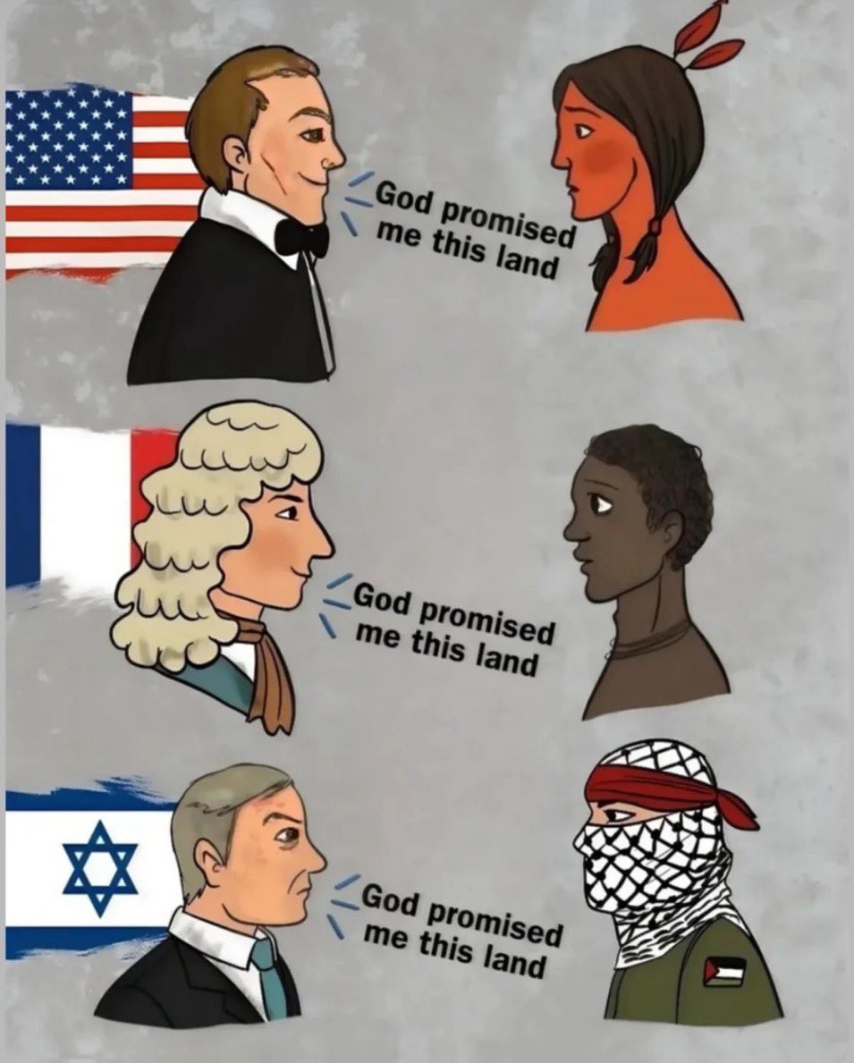 Israel is not the first genocidal settler colony that Europe birthed in the world.