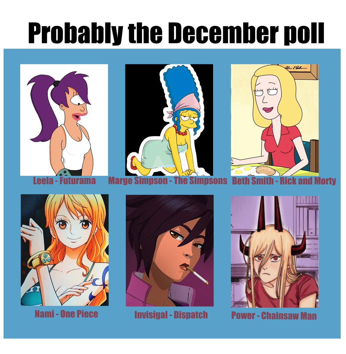 December poll is now on P@trе0n!
