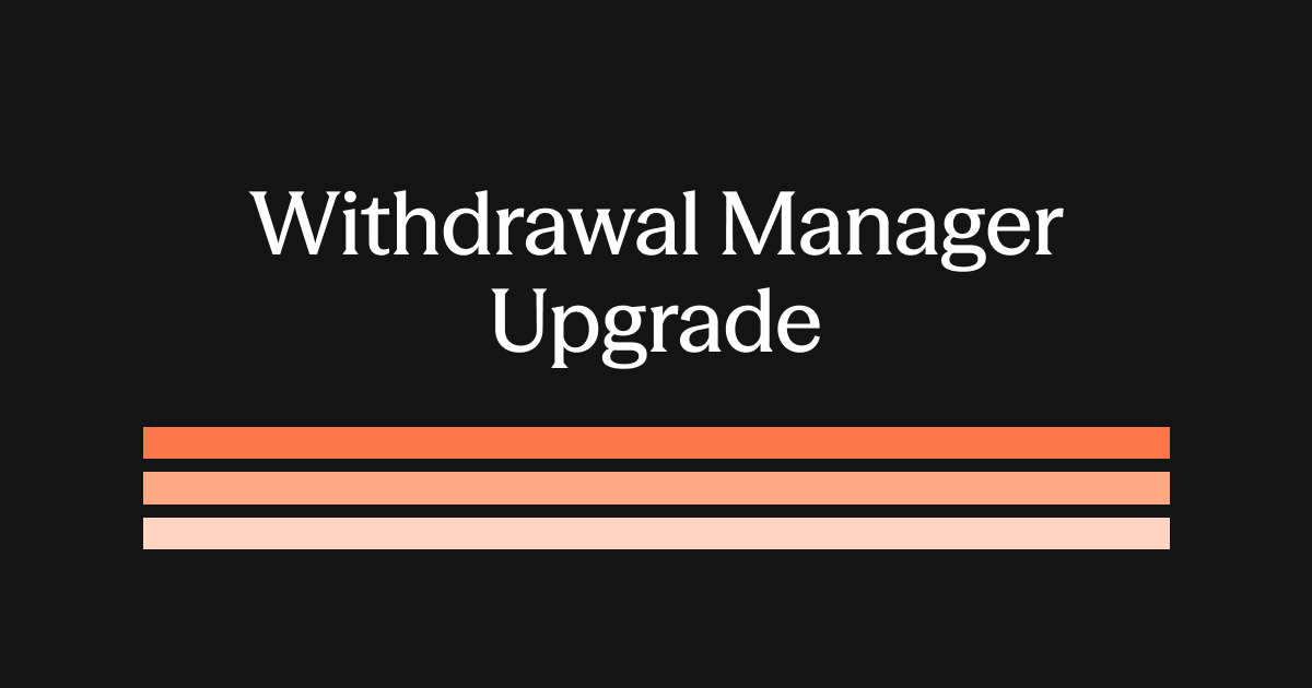Maple's new Withdrawal Manager contract upgrade allows users to submit multiple withdrawal requests.

This unlocks greater flexibility in managing liquidity within the protocol.