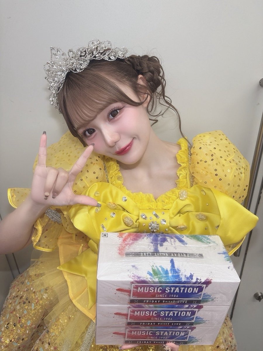 Mステ ありがとうございましたーーっ!!⋆* 黄色担当 ふーりーこと 古澤