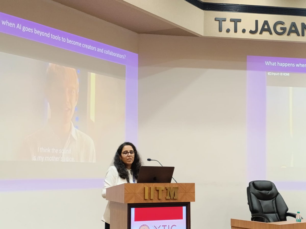 XticIITM's tweet image. Sessions 5–8 Highlights — #XTICXRSymposium at @iitmadras

Experts from Samsung R&amp;amp;D, Accenture and TEC explored the technical foundations, creative possibilities and regulatory landscape shaping the future of XR.

#XRSymposiumforGlobalSouth