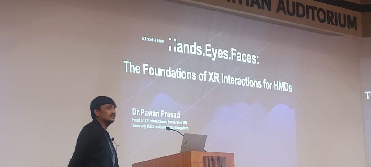 XticIITM's tweet image. Sessions 5–8 Highlights — #XTICXRSymposium at @iitmadras

Experts from Samsung R&amp;amp;D, Accenture and TEC explored the technical foundations, creative possibilities and regulatory landscape shaping the future of XR.

#XRSymposiumforGlobalSouth