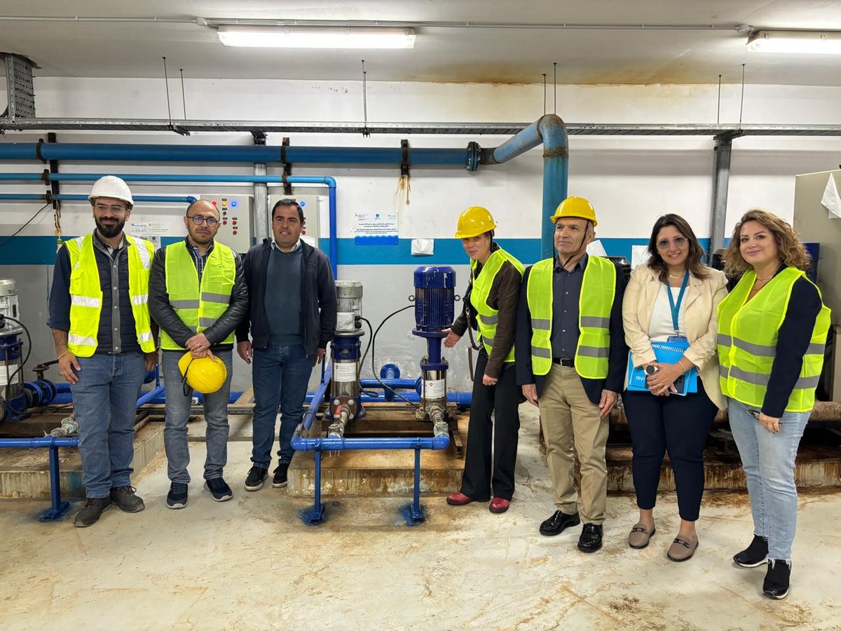 UNICEFLebanon's tweet photo. We visited the Chabrouh Dam with the delegation from the Embassy of Switzerland, where the rehabilitated chlorination system now provides clean water to more than 100 000 people!
A huge thank you to Switzerland 🇨🇭 for supporting #Lebanon’s Water Establishments and helping ensure sustainable and reliable water services for children and families.
@SwissAmbLEB @SwissDevCoop