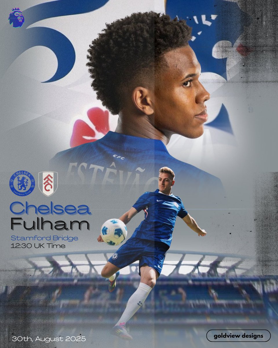 Jed_Xavier4's tweet image. sports designers, show us your chelsea designs. 💙 

#smsports #graphicsdesign