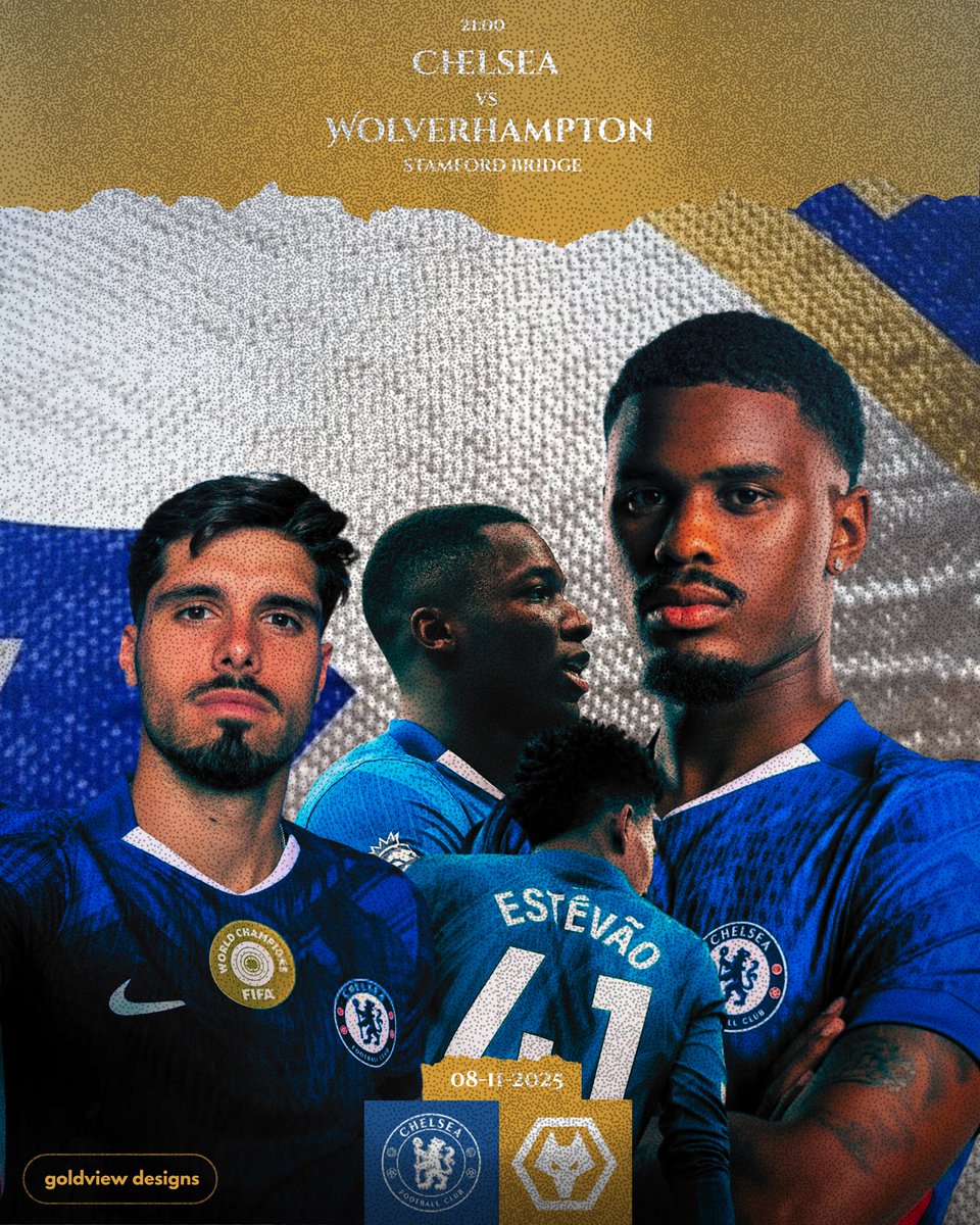 Jed_Xavier4's tweet image. sports designers, show us your chelsea designs. 💙 

#smsports #graphicsdesign