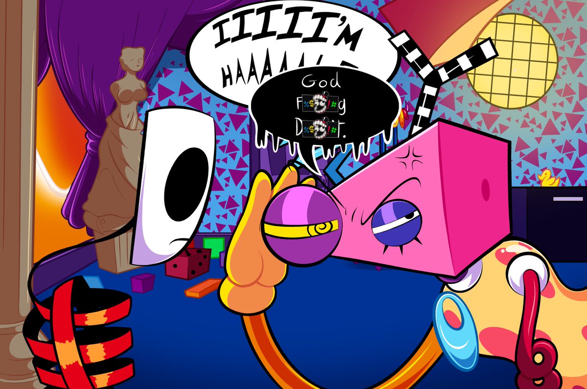 Caine really knows how to squander a good moment
#TADC #zooble #gangle #abstragedy