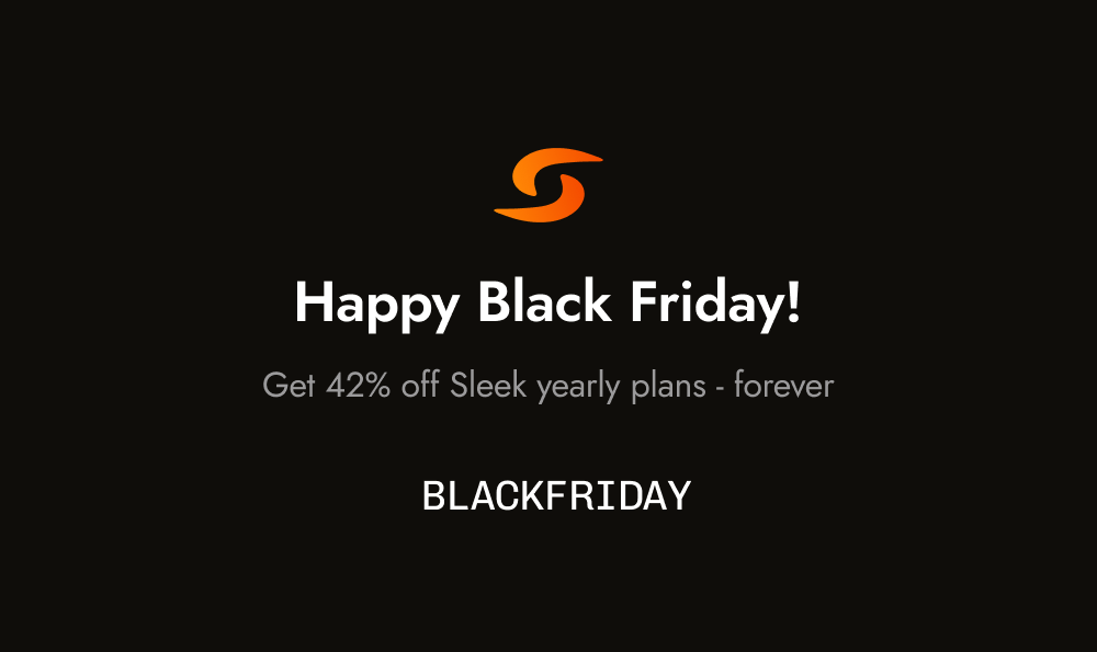 mattiapomelli's tweet image. Happy Black Friday!
