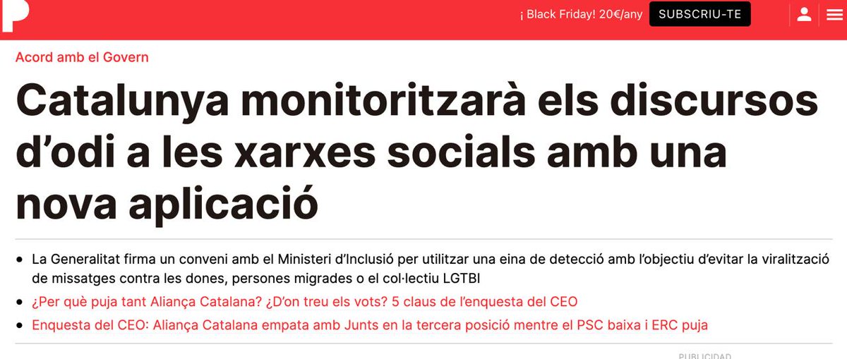 orriolsderipoll's tweet image. Aquest joc de tipificar com a "discurs d'odi" tot relat que no se sap combatre, acabarà en dictadura.

D'esquerres,...però dictadura.

#SalvemCatalunya