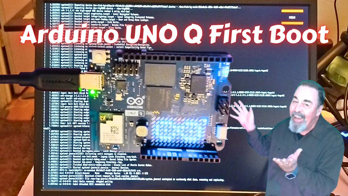 ShotokuTech's tweet image. In this in-depth guide, we take the brand new Arduino UNO Q from unboxing straight to a fully working Debian desktop as a real Single Board Computer (SBC)! youtu.be/3JOsA3bDzxw
#ArduinoUNOQ #Debian @Arduino @Qualcomm