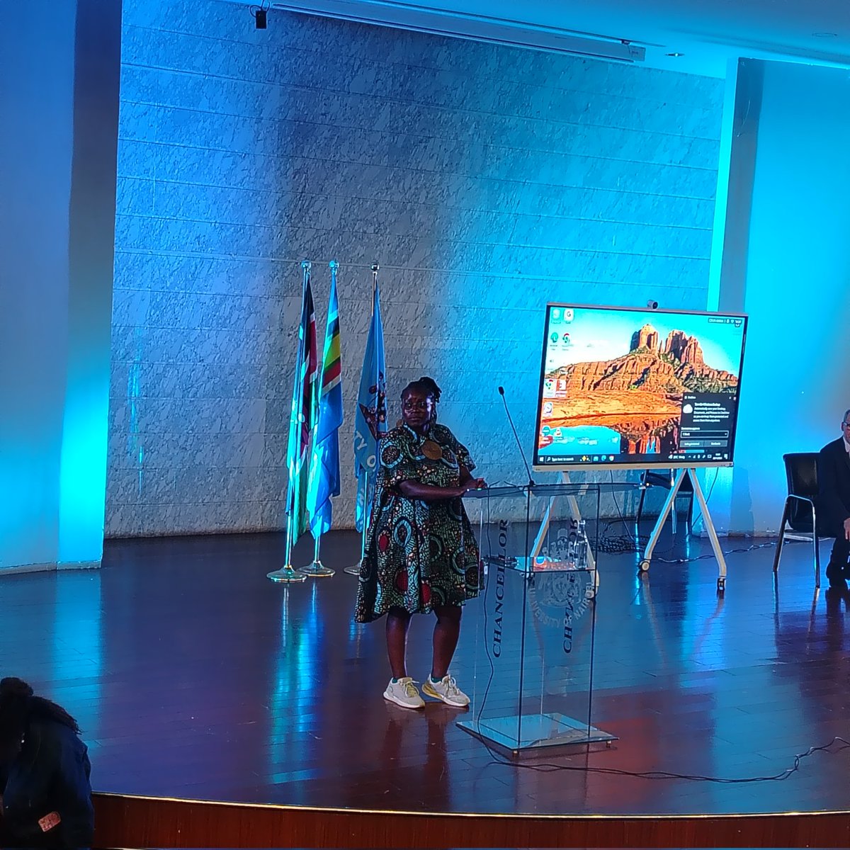 Shevy097213's tweet photo. Guiding the programme with professionalism and presence  our Mc MD Nekesa keeps the momentum alive 😍
#TrueJournalism
#WorldWideJournalism
#WeareUoN https://t.co/KNBJIQUGrM