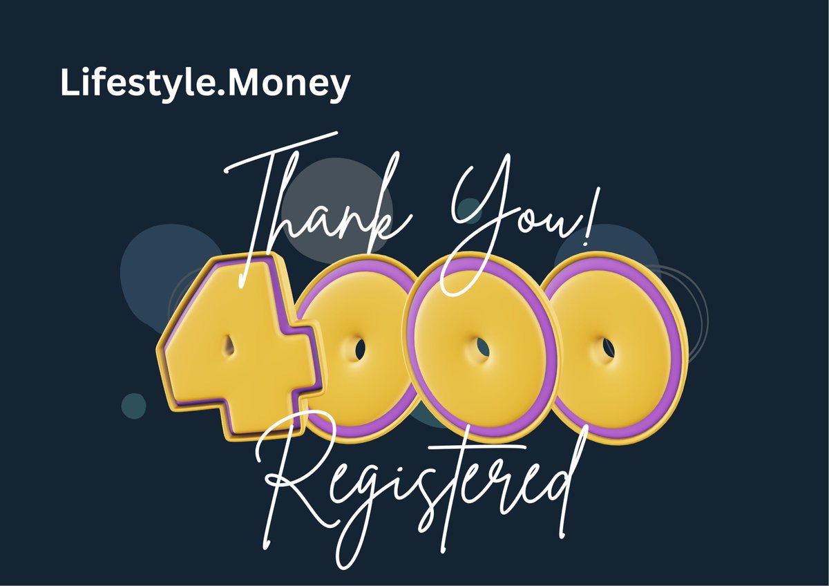 ICC_LM's tweet image. Thank you, over 4000 have registered to download upon release the Lifestyle Money digital wallet.
Join the waitlist now at Lifestyle.Money and you can have the payment solution for your Lifestyle.