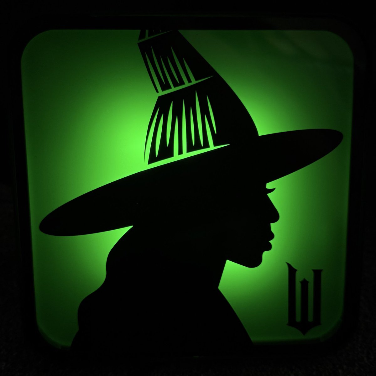 glindaupland's tweet photo. I’m the one you want… it’s me… it’s MEEEEE!
I’m obsessulated with this Elphaba Acrylic Lamp from my friends at @_JustGeek
Remember to use code “TheWickedSource” for 10% off on the Just Geek website.
#justgeek #ad 🧹 https://t.co/9Q3BA9uoBg