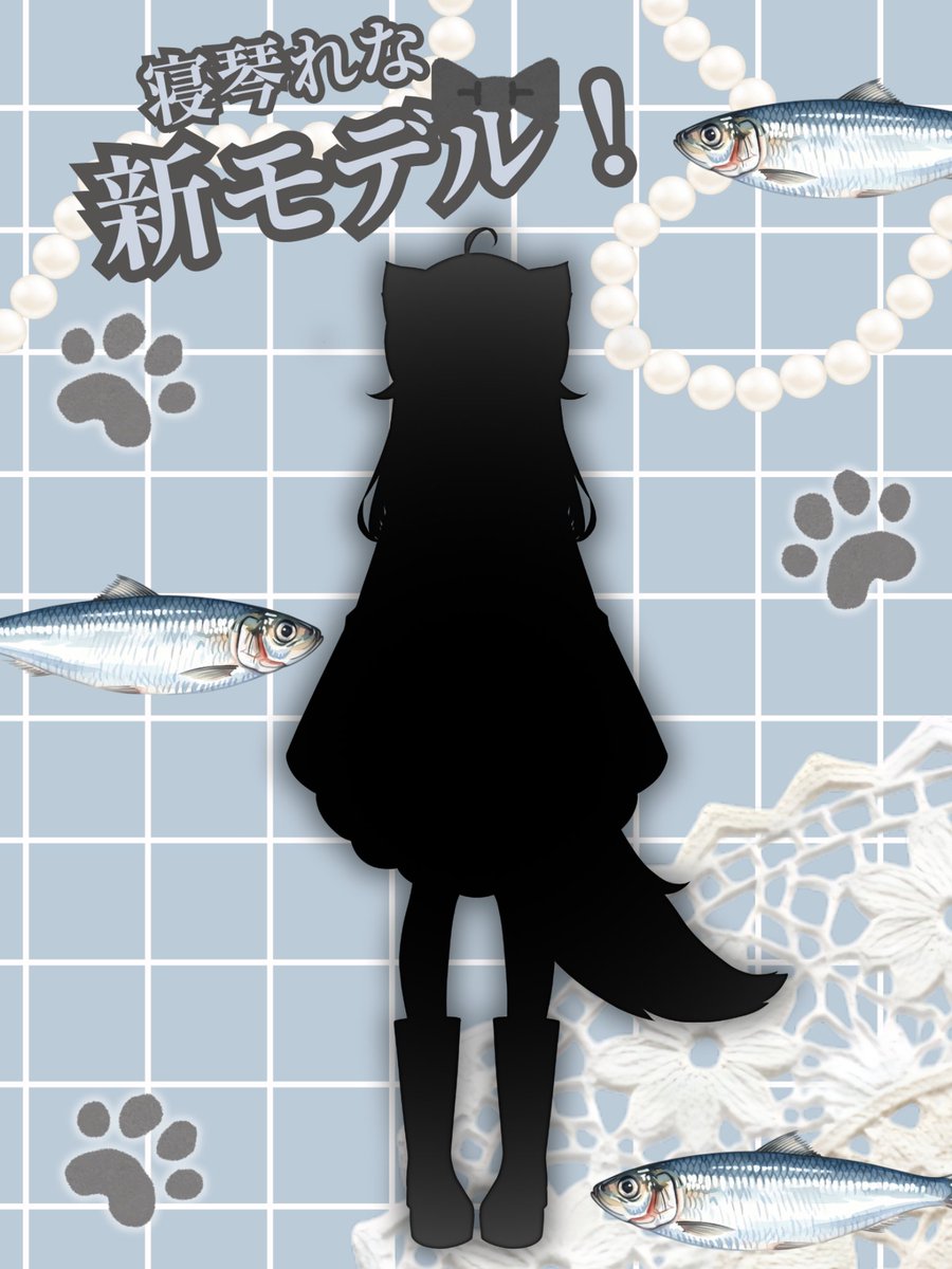 Rena_Nekoto's tweet photo. . ݁ ⟡ ݁ . ⊹ ₊ ݁. 重大発表 . ݁₊ ⊹ . ݁ ⟡ ݁ . 

寝琴れな新モデル公開チャレンジ！🐟
１００=🩵＋🔁で公開してね

#Vtuber準備中 ⟡ #Vtuberuprising ⟡ #Vtuber https://t.co/M5LV2bhkUC