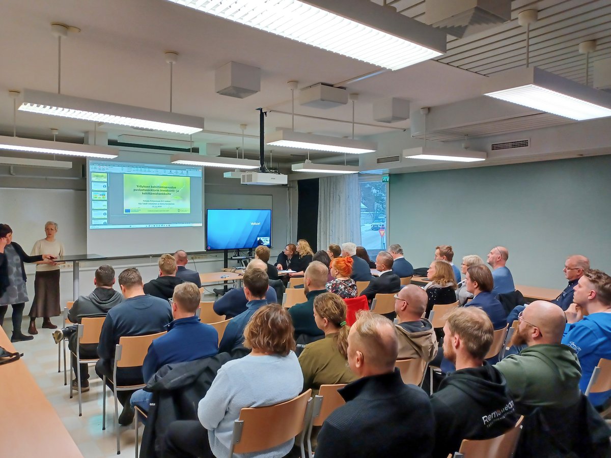 Kainuun puolustusklusterin aloitustilaisuus järjestettiin Kajaanissa ke 27.11.2025. Tilaisuus herätti mielenkiintoa ja keräsi paikalle lähes 70 osallistujaa. Lue lisää: ely-keskus.fi/w/kainuun-puol…

#KainuunELY #Kainuu #puolustusklusteri #yritys #kaksikäyttötuote