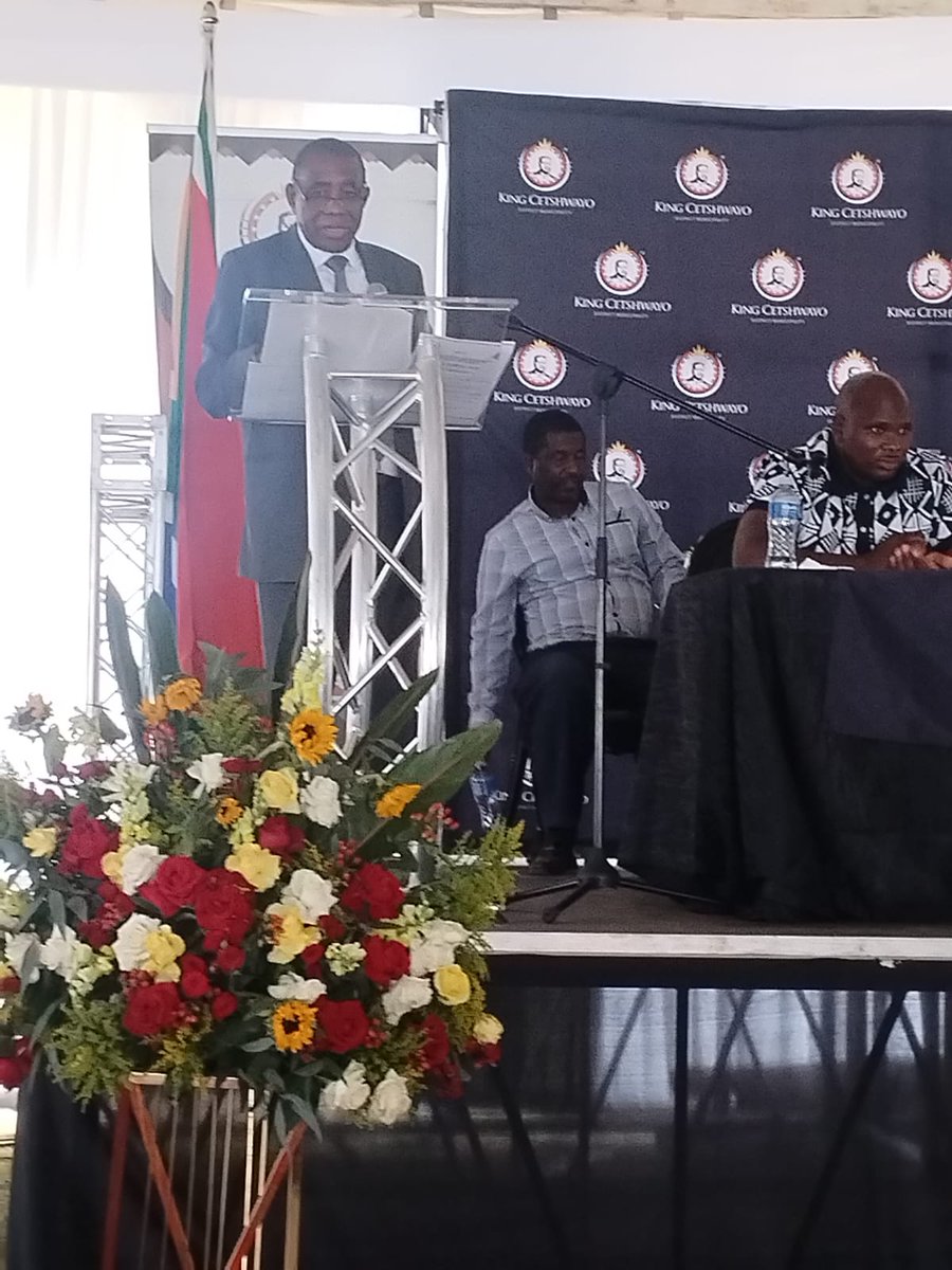 Today we broadcasting live from Nkandla area under King Cetshwayo District Municipality. The Mayor has delivered road and water infrastructure.