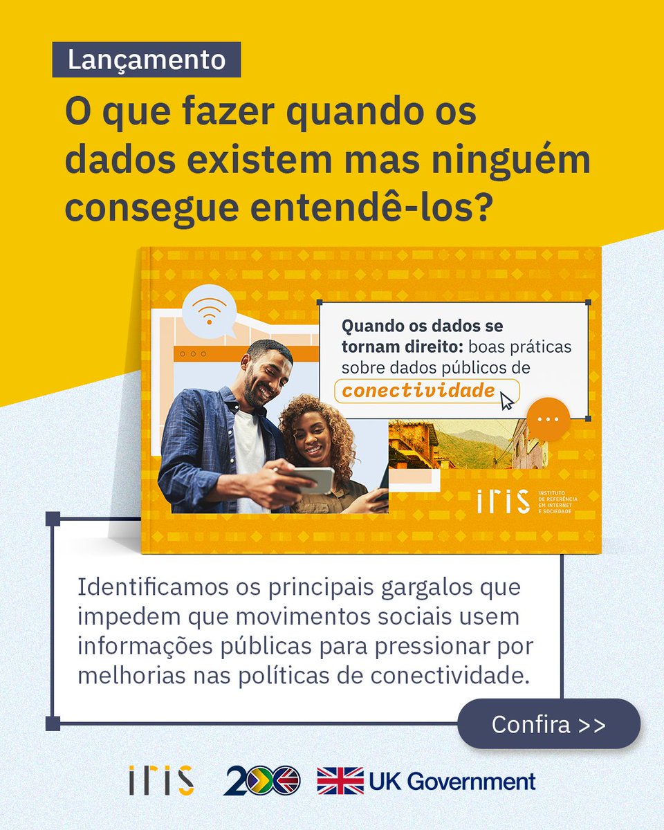 institutoirisbh's tweet image. 🚨 LANÇAMENTO! Confira nosso relatório visual e interativo, com 15 Recomendações detalhadas para aprimorar os painéis de dados da ANATEL e tornar dados complexos mais úteis para movimentos sociais e grupos vulnerabilizados.
Baixe: bit.ly/4rlUWqG
#DadosAbertos