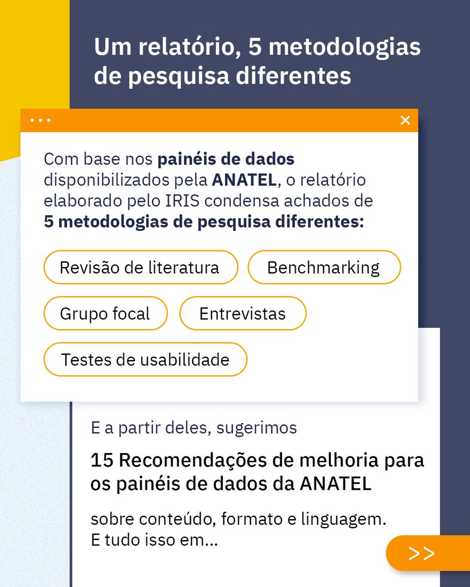 institutoirisbh's tweet image. 🚨 LANÇAMENTO! Confira nosso relatório visual e interativo, com 15 Recomendações detalhadas para aprimorar os painéis de dados da ANATEL e tornar dados complexos mais úteis para movimentos sociais e grupos vulnerabilizados.
Baixe: bit.ly/4rlUWqG
#DadosAbertos