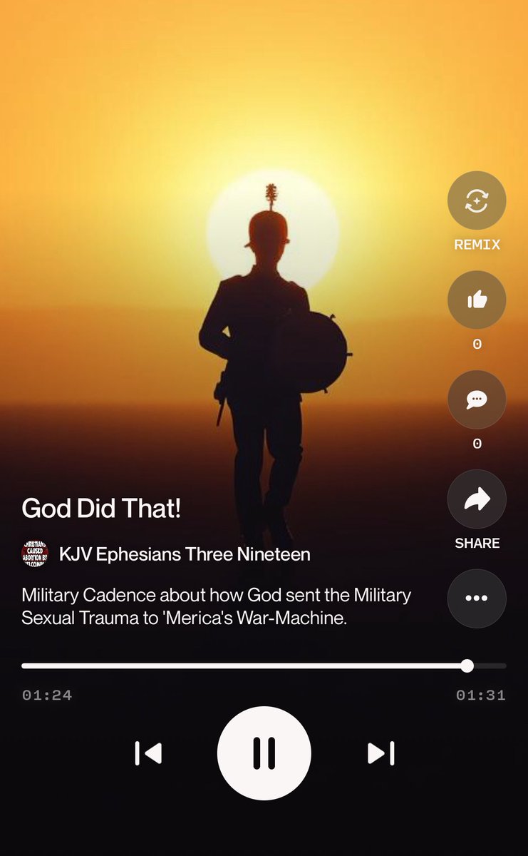 GodH8sYourIdols's tweet image. Fire!

Westboro Baptist Church song — short and sweet - regarding the U.S. Military’s sexual trauma / abuse &amp;gt;&amp;gt; suno.com/s/GvcOqvqXC19g… 🎶