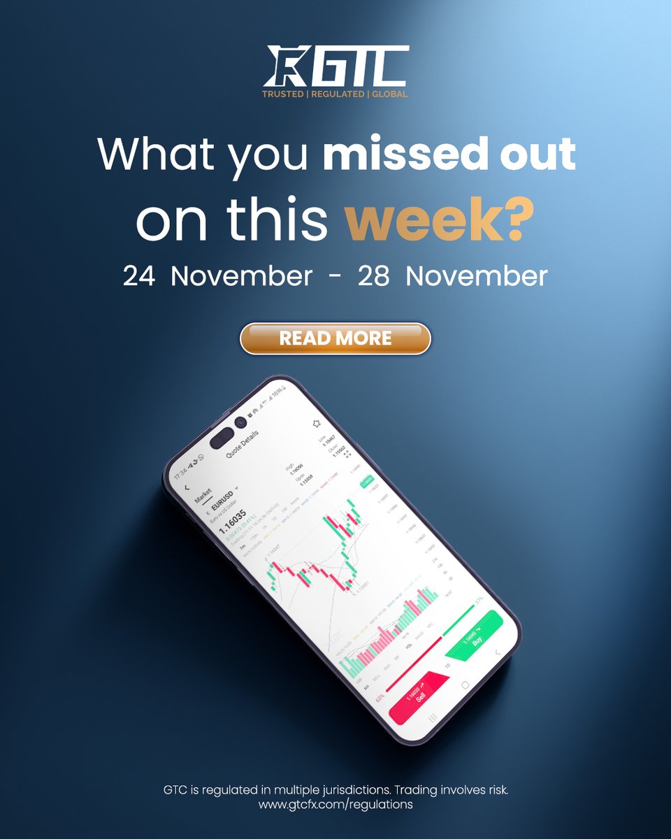 GTC_fx's tweet image. 🌍 Weekly Recap
 🇺🇸Durable goods up | Home sales jump | Confidence drops
 🇯🇵Tokyo CPI firm | BOJ closer to hike
 🇦🇺CPI hot | AUD up
 🇳🇿RBNZ cuts
 🥇Gold steady above $4k
 🤖Alphabet up | Nvidia slips
 📈S&amp;amp;P 500 stabilizing
 👇Read more
shorturl.at/FTAiU
#weeklyrecap