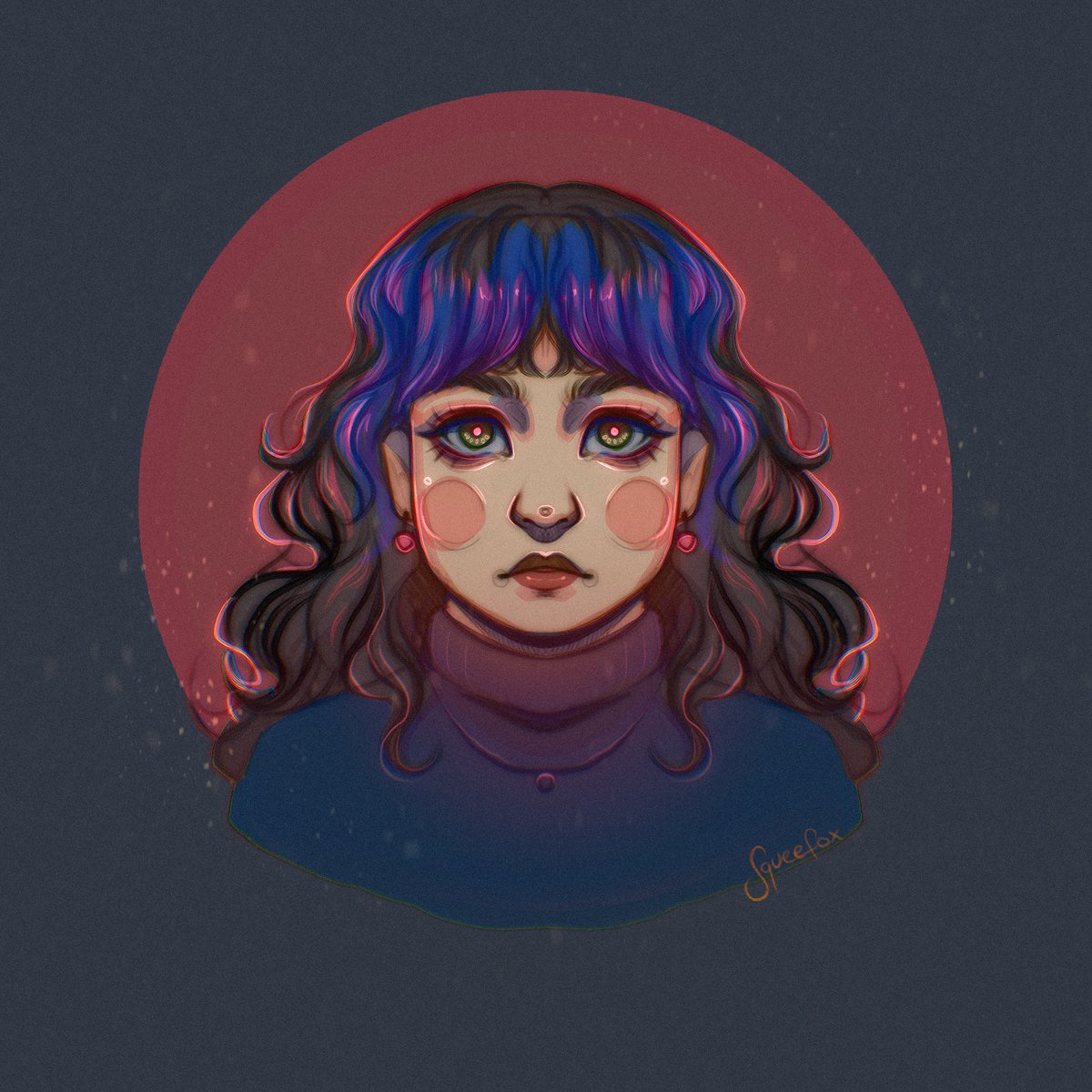 SqueeFox's tweet image. Open for commissions for Christmas! 🎄