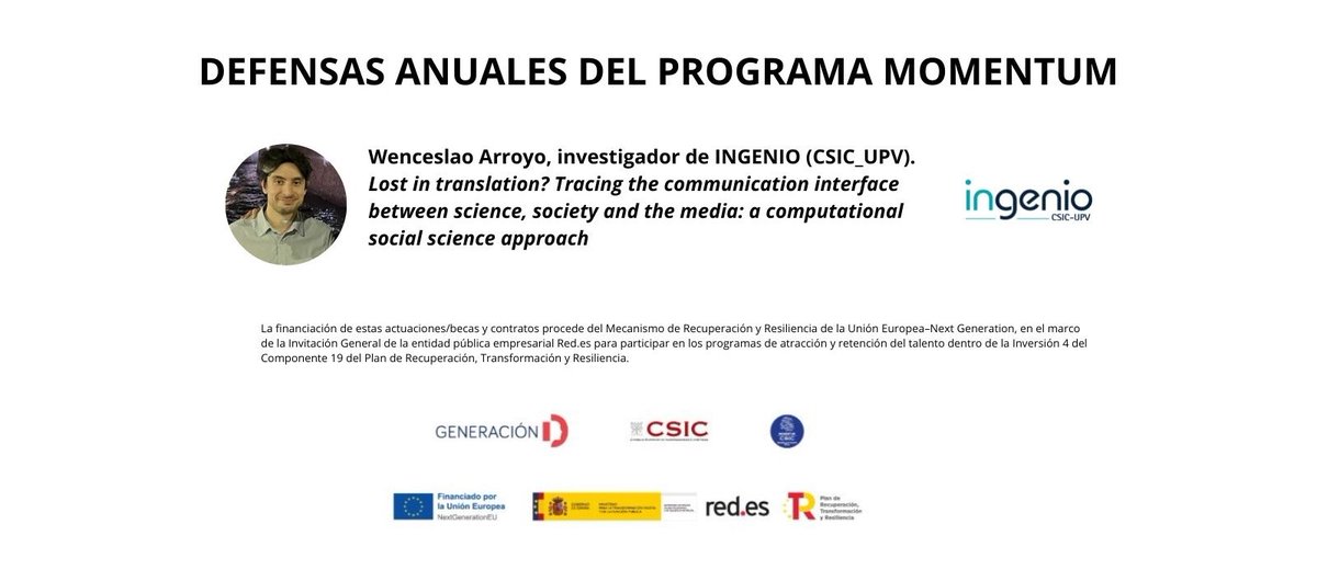 INGENIO (CSIC-UPV) tweet media