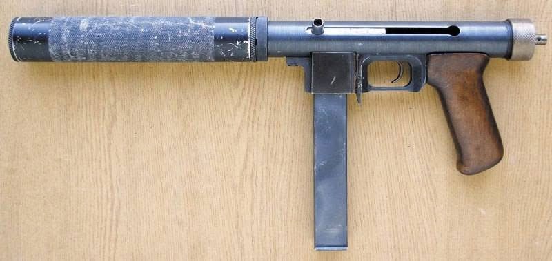 Makeshift Suppressed 9x18mm SMG confiscated by Ukrainian Police, Luhansk, 2001.