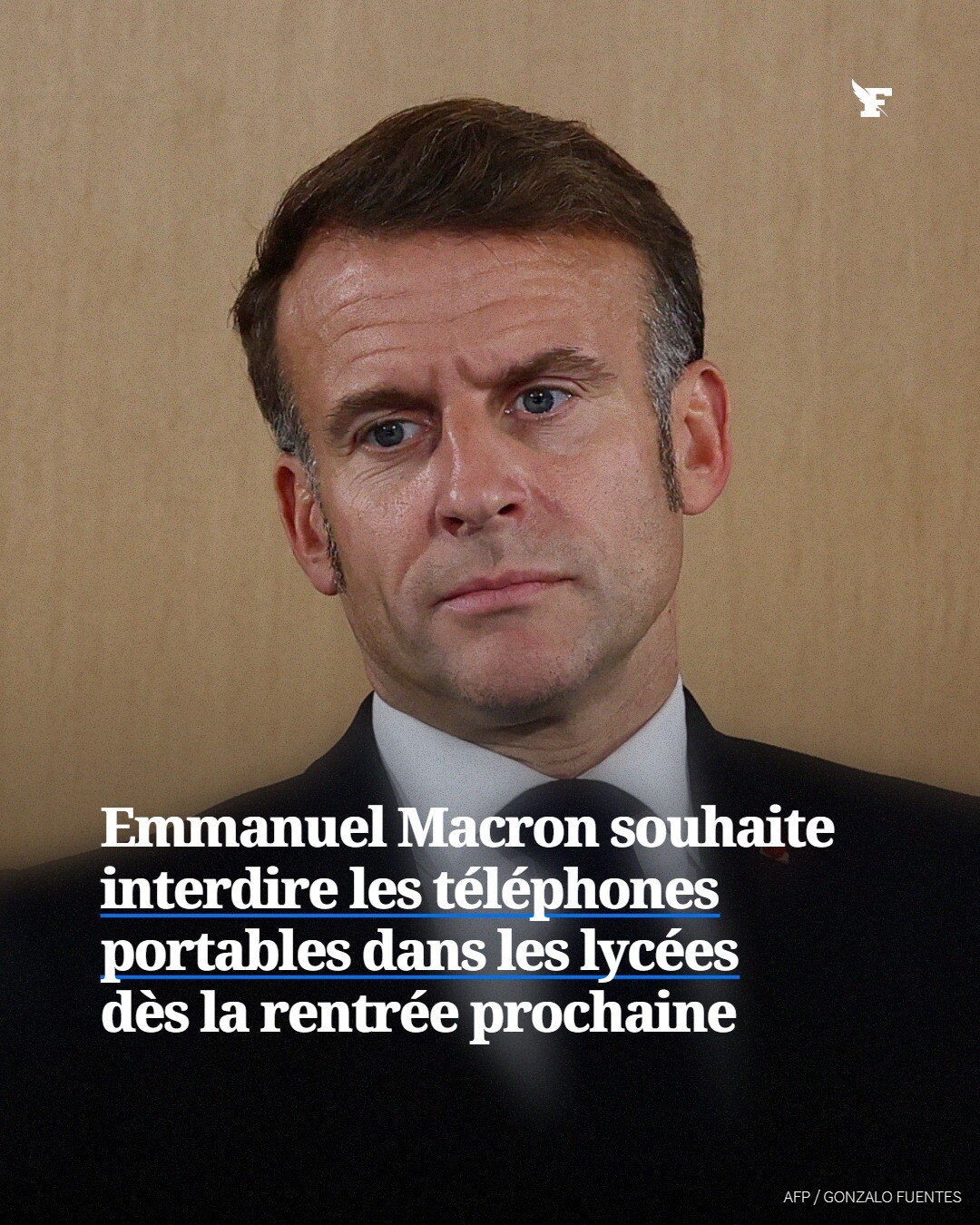 Le président de la République était en déplacement dans les Vosges ce vendredi pour échanger sur les conséquences d'une surutilisation des réseaux sociaux. →