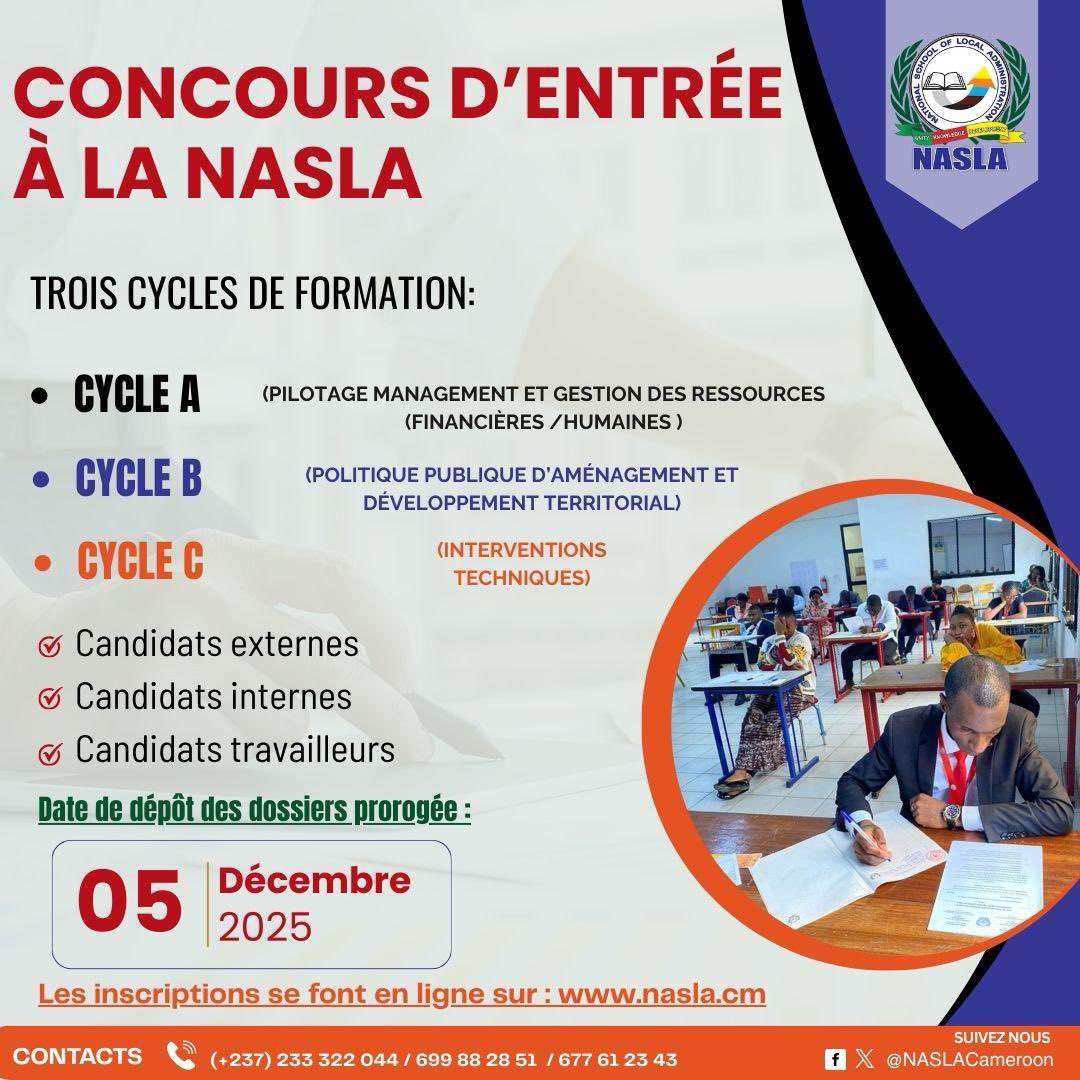 NASLA Cameroon tweet media