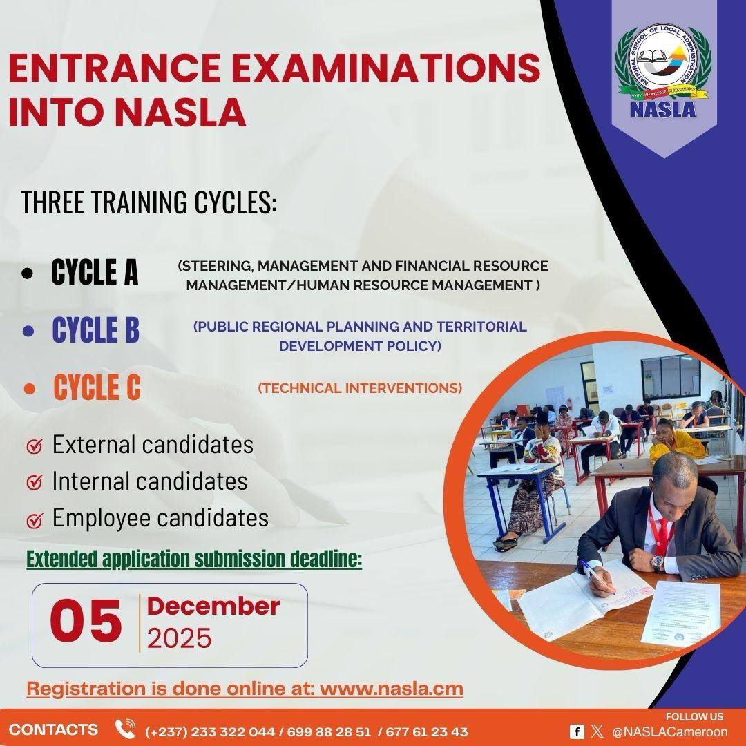 NASLA Cameroon tweet media