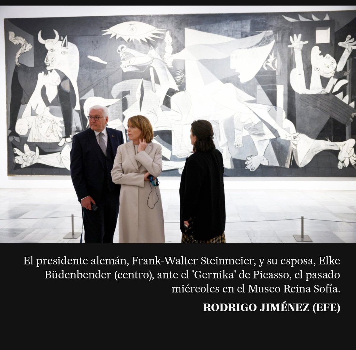 El presidente alemán pide perdón por los crímenes de guerra cometidos durante la guerra civil española.