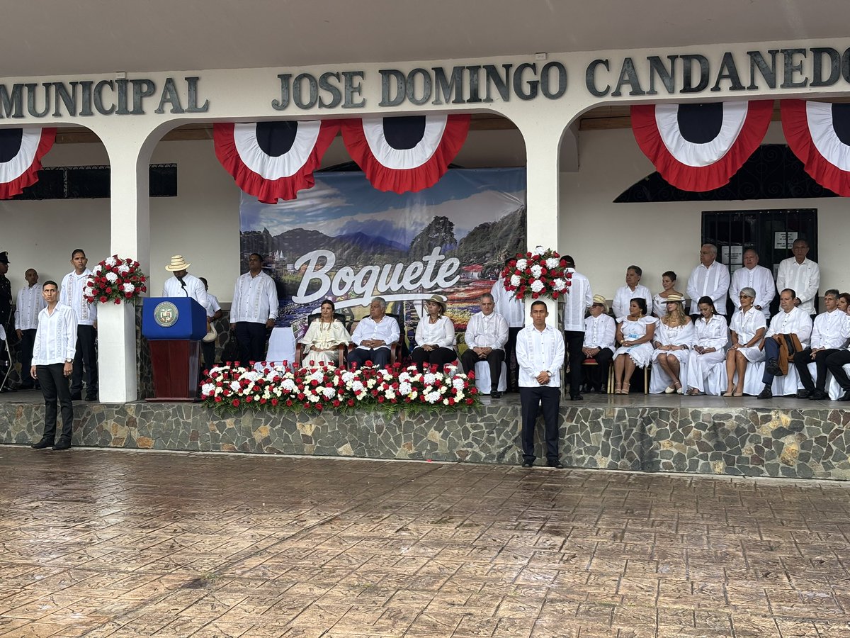 🇵🇦 Hoy acompañamos en Boquete el acto oficial por la Independencia de Panamá de España.
Bajo el liderazgo de la administradora general, Zelmar Rodríguez Crespo, la ASEP reafirma su compromiso con la ciudadanía y el fortalecimiento institucional. 

¡Felicidades Panamá!
