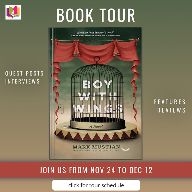 CoverLoverBR's tweet image. #GuestPost and Spotlight:
𝐁𝐨𝐲 𝐖𝐢𝐭𝐡 𝐖𝐢𝐧𝐠𝐬 is a brilliant fever dream of a novel, a haunting coming of age story reminiscent of both Franz Kafka and Charles Dickens.
#iReadBookTours   #books #authors @iReadBookTours

coverloverbookreview.blogspot.com/2025/11/boy-wi…