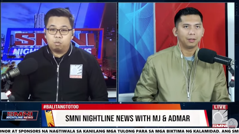 LIVE: SMNI Nightline News with <a href="/AdmarVilando/">Admar R. Vilando</a> &amp; <a href="/MJ__Mondejar/">MJ Mondejar 🇵🇭</a>  | November 28, 2025 

WATCH: 👇
facebook.com/smniintegrated…
youtube.com/watch?v=MCwizv…