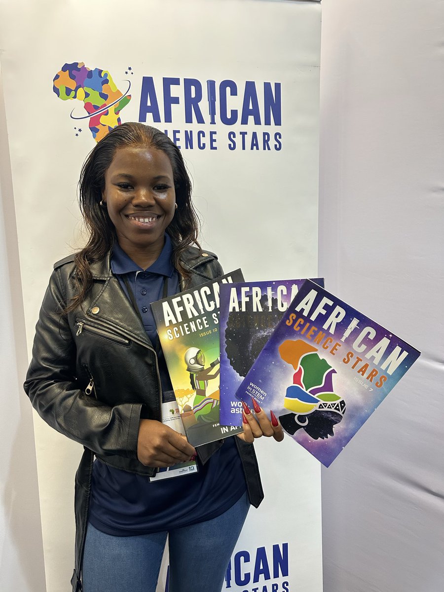 AfriScienceStar's tweet image. It’s the last day here at the Science Forum 2025, and what an inspiring week it has been! ✨

Thank you to everyone who has visited our stand, connected with us, and taken a copy of our magazine throughout this week! 

#SFSA2025 #ScienceForum #CSIR #ScienceZA #STEMZA