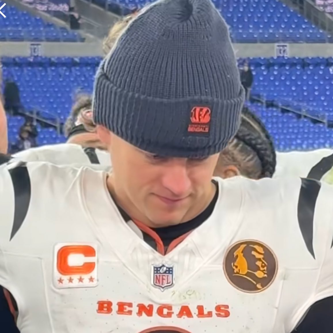 everjnk's tweet image. he looks like a kid being told to finish his broccoli 😭