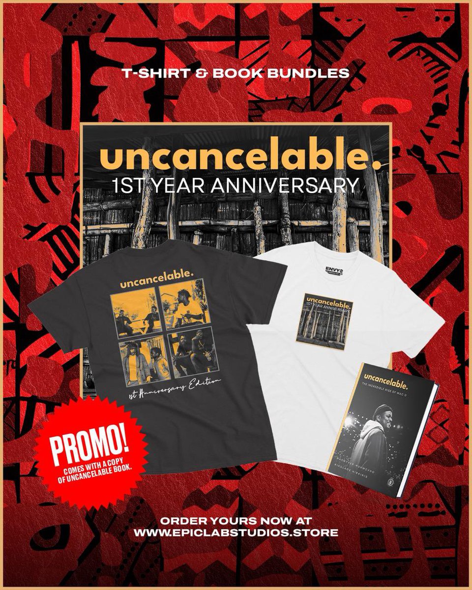 's tweet image. Hee Ndaa 🗣️
Ladies and Gentlemen 

We got a sale on the Uncancelable Book 📖 
Secure your copy today 📍 by clicking on the link 🔗 below 👇🏾 

Khezwo 

mgnkpublishinghouse.com/product-page/u…
