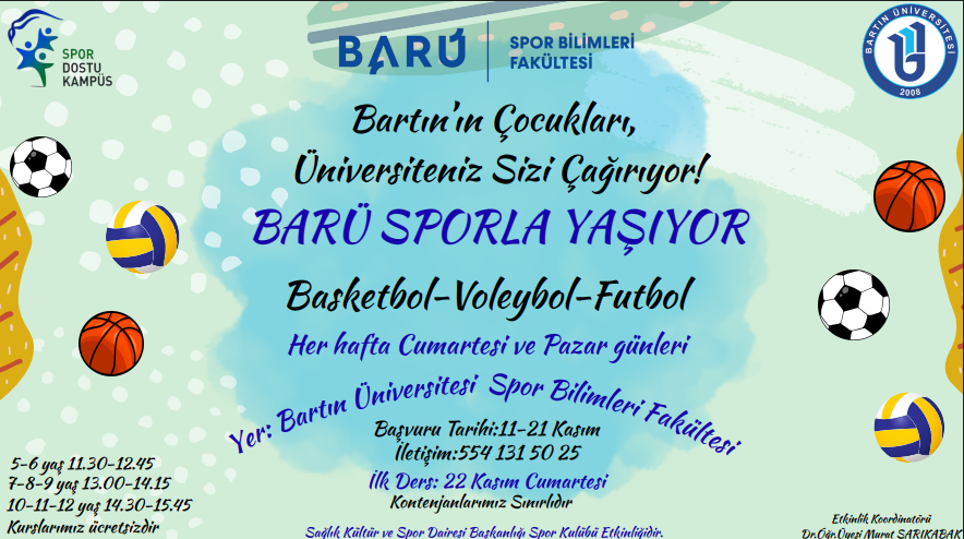 bartinsbf's tweet photo. Bartın Üniversitesi (BARÜ) olarak, üniversitemizin şehre olan katkılarının artırılması amacıyla başlattığı etkinlikler kapsamında, Bartın halkının ücretsiz olarak yararlanması amacıyla organize edilen spor kurslarına büyük bir ilgiyle başlandı. https://t.co/xB0uFudXGp