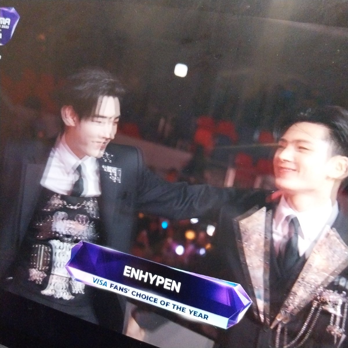 beelovessunoo's tweet image. ทำได้แล้ว😭ทุกคน😭😭 #ENHYPEN ชนะ แดซังมาม่า 2025 #2025MAMAVOTE