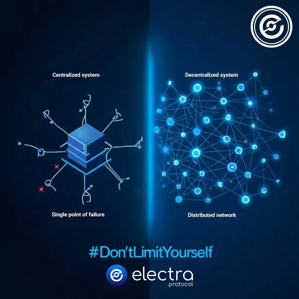 ElectraProtocol's tweet image. #DontLimitYourself

#CME halted today because a single data-center cooling system failed.

One central point → global futures &amp;amp; options pricing offline.

This is why centralized systems = single points of failure.

Even some “ blockchains ” depend on central hubs or choke under…