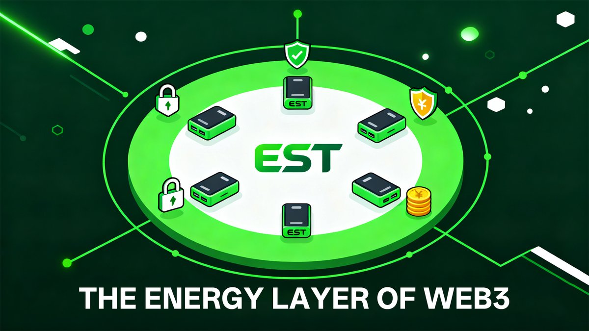 EST_RWA_'s tweet image. 🌐 EST builds the “Energy Layer” for Web3
Connecting physical demand to digital value.

#Web3Infrastructure #EST