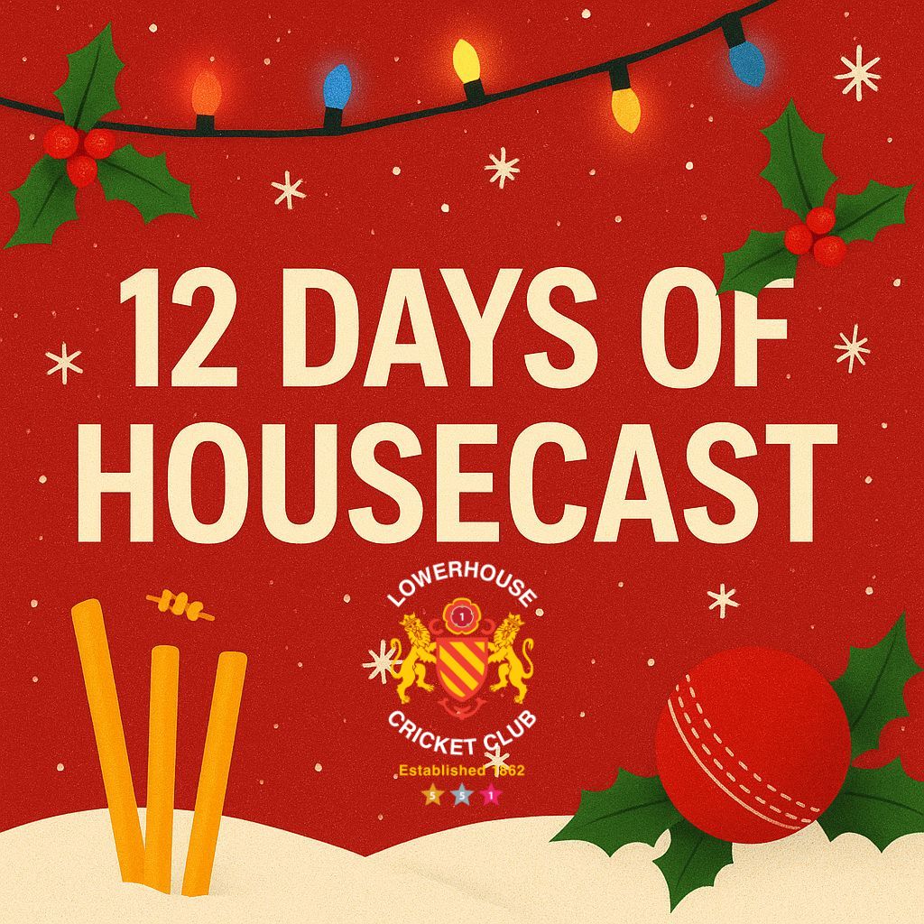 Get ready for 12 Days of Housecast! 

Each day we’re unwrapping a snippet of our favourite past episodes – laughs, chaos &amp; club stories included. 

Coming 14th December... 

#12DaysOfHousecast 🎄