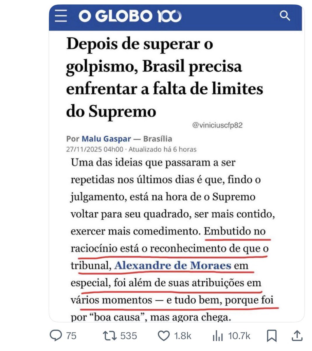 Não tenho nem palavras para isto!