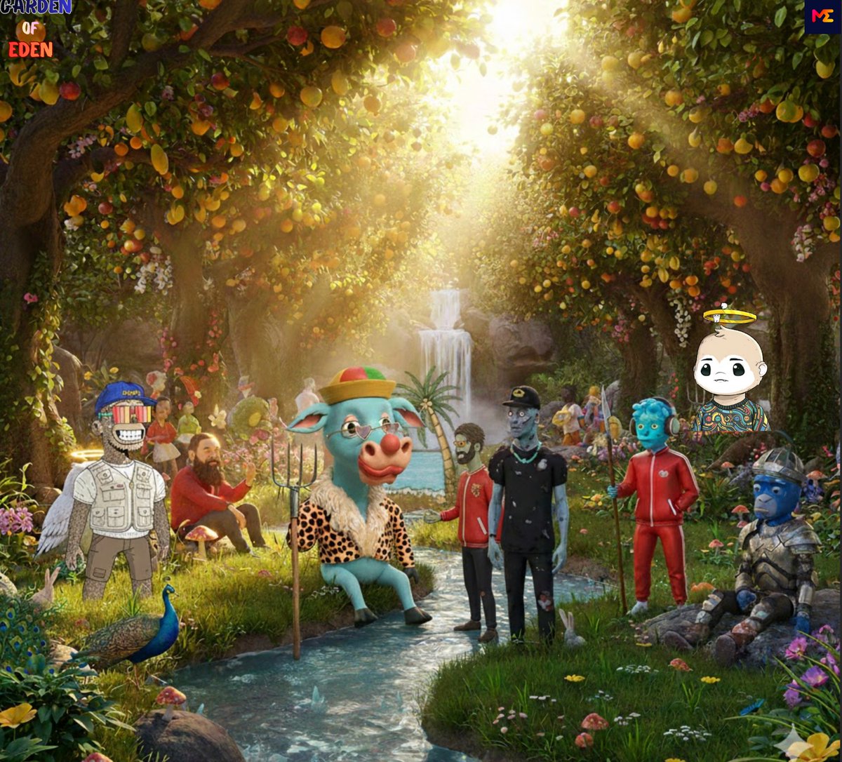 0xprof007's tweet image. This week @MagicEden has bought back and welcomed more NFTs to the garden of EDEN 🍀🕊️

🐄 6 Udder Chaos @UdderChaosSOL
😇 1 DeGod @DeGodsNFT
🐸 7 Froganas @FroganaHQ
🧬 7 Haxz @Haxz_xyz
🤓 9 Geeks @_GeeksOfficial
🐵 1 SMB Gen3 @MonkeDAO
👟 6 Yoots @y00tsNFT

222 NFTs in total,…