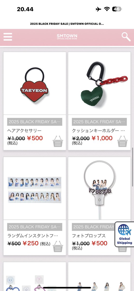 haetnimgo's tweet image. 🩷 OPEN PO — SMTOWN JP BLACK FRIDAY CLEARANCE SALE

🖇️ shop-smtown.jp/category/black…

♡ price x 116 (first payment)

📦 tax — estimation &amp;gt; tanya ke chat

🛒 order &amp;gt; DM
📆 deadlines until sold out

❌ shipping tax (di ina)
📦 include packing
🏡 jabodetabek

# wts aespa nct dream 127…