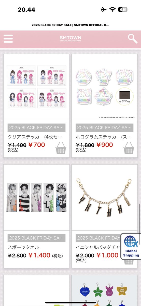 haetnimgo's tweet image. 🩷 OPEN PO — SMTOWN JP BLACK FRIDAY CLEARANCE SALE

🖇️ shop-smtown.jp/category/black…

♡ price x 116 (first payment)

📦 tax — estimation &amp;gt; tanya ke chat

🛒 order &amp;gt; DM
📆 deadlines until sold out

❌ shipping tax (di ina)
📦 include packing
🏡 jabodetabek

# wts aespa nct dream 127…