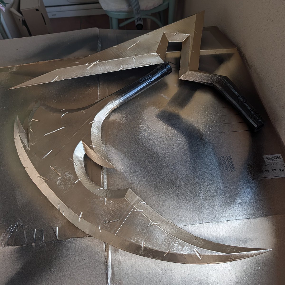 3D_kernel's tweet photo. Some more pics, the first two are the paint test I did to check different colours. https://t.co/DOmSSHuasc