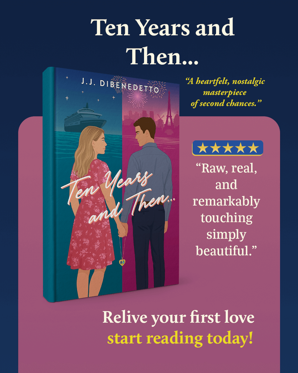 DailyBookBlogs's tweet image. “You’ll laugh, cry, and feel every emotion.” A nostalgic 80s/90s second-chance romance filled with heart, hope, and the ache of love that never fades. By @JJDiBenedetto

Available on - amzn.to/4oPtqzD