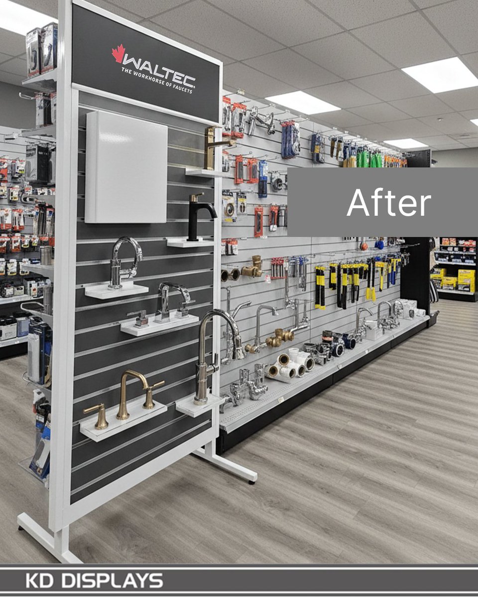 KDdisplays's tweet image. Every fixture begins in a warehouse, but its true purpose emerges when it reaches the retail floor. Our team ensures every detail is engineered, finished, and prepared to perform in a live environment. 

#KDDisplays #BeforeAndAfter #VisualMerchandising #ConceptToReality