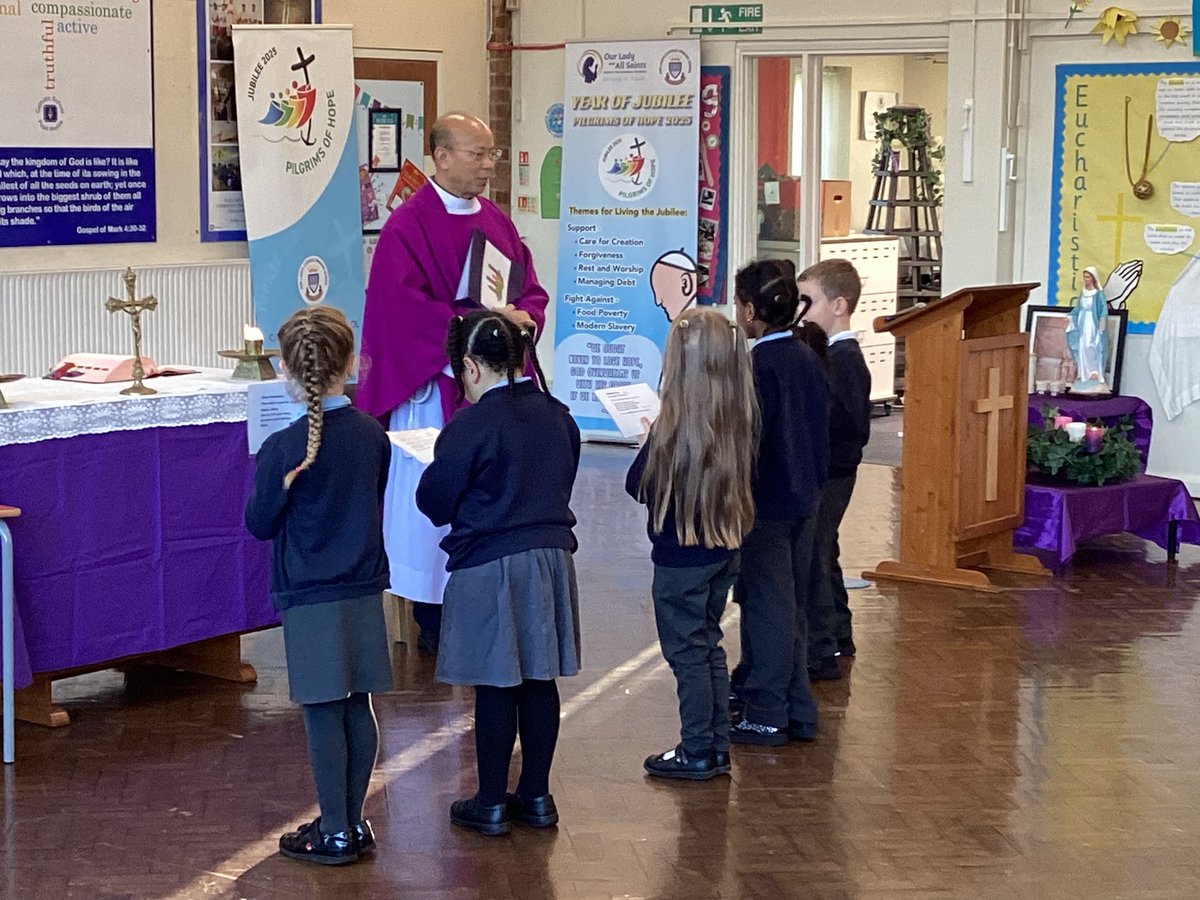 Year 1’s First Mass this morning.  We are very of Year 1. #CatholicLife #Advent